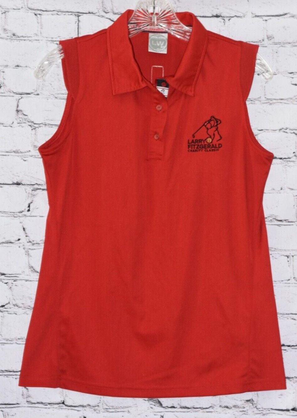 LEVEL WEAR Larry Fitzgerald and Rolls Royce Charity Golf Classic Polo Tank Top